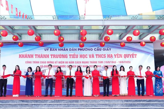 Hà Nội có thêm 2 trường học mới- Ảnh 1.