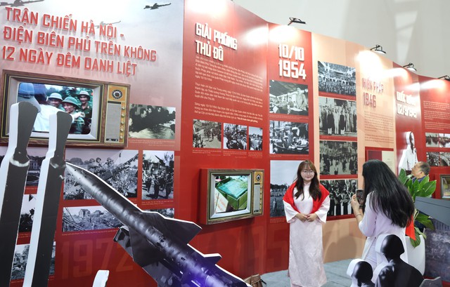 Độc đáo Không gian Hà Nội tại Triển lãm thành tựu đất nước- Ảnh 3.