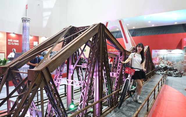 Độc đáo Không gian Hà Nội tại Triển lãm thành tựu đất nước- Ảnh 5.
