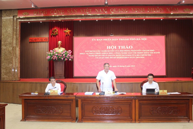 Để phát triển khoa học, công nghệ gắn với Nghị quyết 57 và Luật Thủ đô- Ảnh 5. Để phát triển khoa học, công nghệ gắn với Nghị quyết 57 và Luật Thủ đô- Ảnh 5.