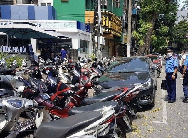 Hà Nội chấn chỉnh hoạt động trông giữ phương tiện giao thông- Ảnh 1. Hà Nội chấn chỉnh hoạt động trông giữ phương tiện giao thông- Ảnh 1.