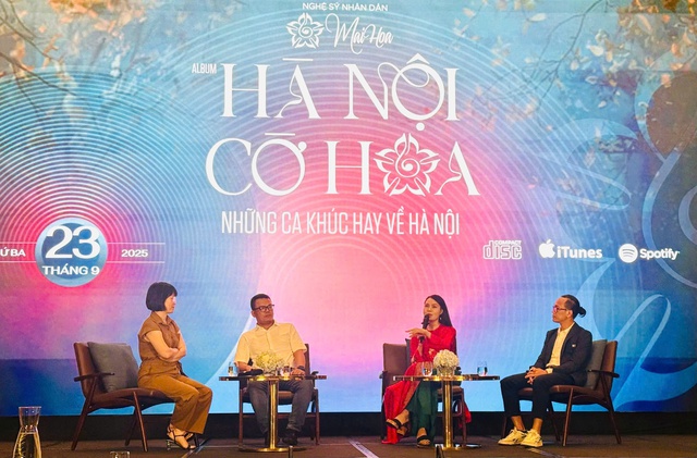 Album ‘Hà Nội cờ hoa’: Những ca khúc hay về Hà Nội- Ảnh 1.