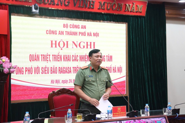 Công an TP. Hà Nội triển khai công tác ứng phó với siêu bão Ragasa- Ảnh 2. Công an TP. Hà Nội triển khai công tác ứng phó với siêu bão Ragasa- Ảnh 2.