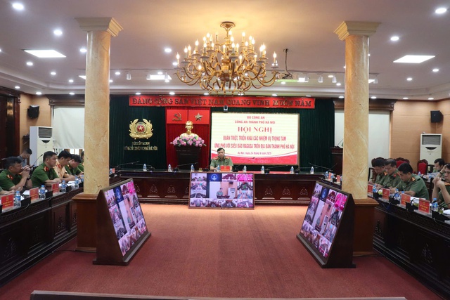 Công an TP. Hà Nội triển khai công tác ứng phó với siêu bão Ragasa- Ảnh 1. Công an TP. Hà Nội triển khai công tác ứng phó với siêu bão Ragasa- Ảnh 1.