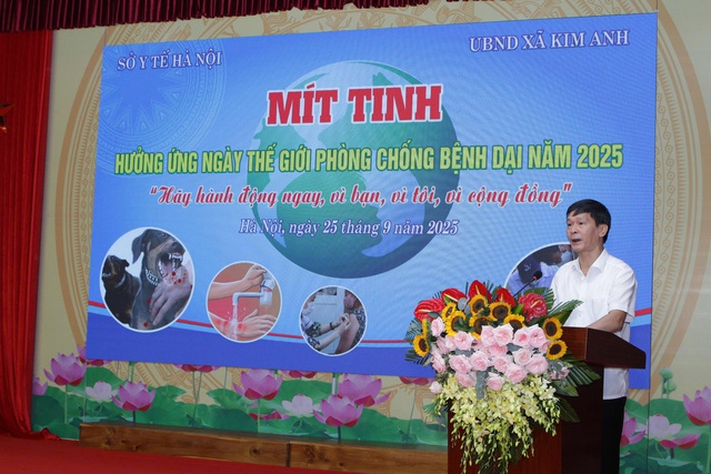 Phòng chống bệnh dại: 'Hãy hành động ngay, vì bạn, vì tôi, vì cộng đồng'- Ảnh 1.