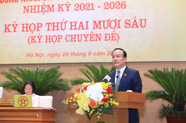 HĐND Hà Nội thông qua 24 nghị quyết đáp ứng mô hình chính quyền địa phương - Ảnh 1.
