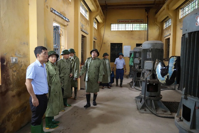 Mực nước sông Tích đã trên mức báo động 2- Ảnh 2.