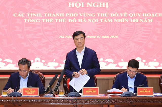 Quy hoạch Thủ đô tầm nhìn 100 năm: Hà Nội dẫn dắt, liên kết và lan tỏa phát triển vùng- Ảnh 1.