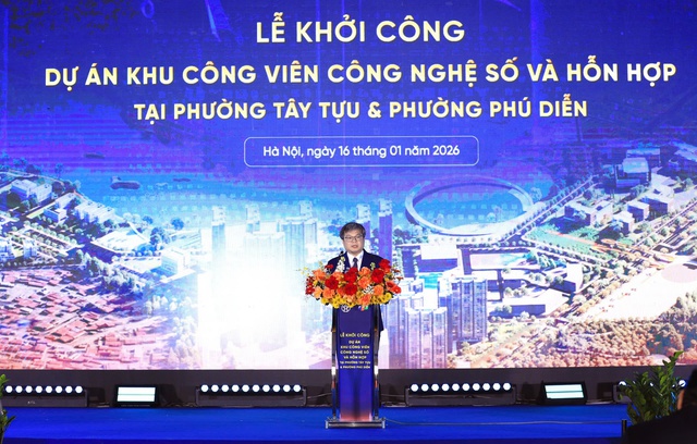 Hà Nội khởi công Khu Công viên công nghệ số và hỗn hợp quy mô hơn 196 ha- Ảnh 2.