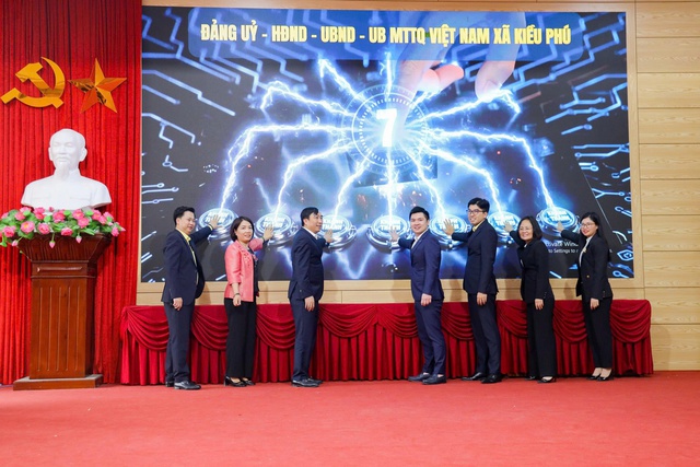 Bàn giao 33 nhà Đại đoàn kết và vận hành hệ thống camera an ninh- Ảnh 1.