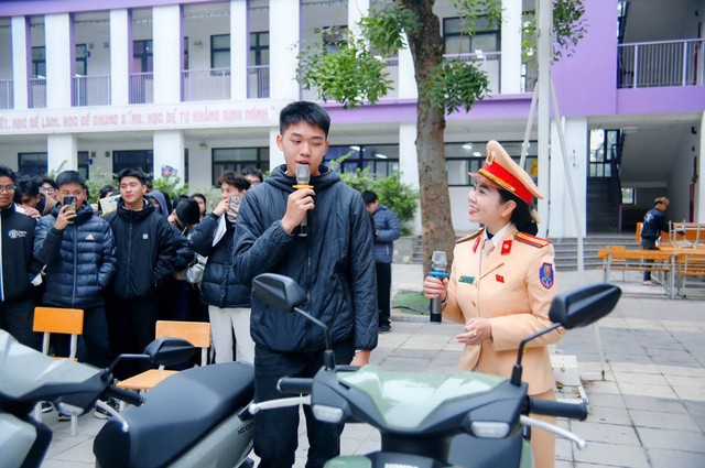 Xử lý gần 1700 học sinh vi phạm trật tự an toàn giao thông trong tháng 1/2026- Ảnh 3.