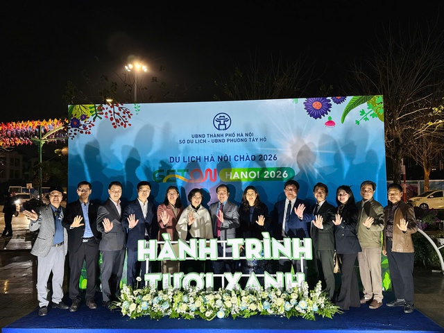 Khai mạc 'Du lịch Hà Nội chào 2026 - Get on Hanoi 2026': Mở hành trình du lịch xanh của Thủ đô- Ảnh 4.
