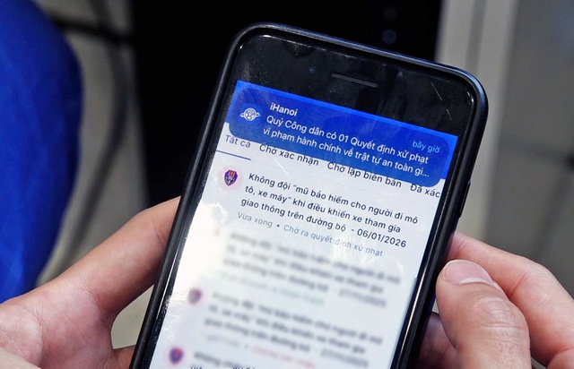 Hướng dẫn người dân theo dõi thông tin về xử phạt vi phạm giao thông qua iHanoi- Ảnh 3.