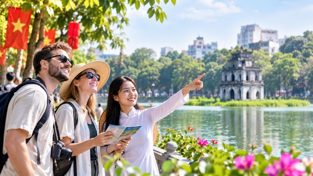 Khách quốc tế tăng 22%, tạo đà cho du lịch Hà Nội bứt phá dịp cuối năm- Ảnh 1.