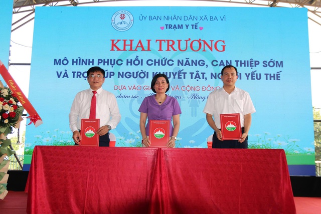 Nhân rộng mô hình phục hồi chức năng, trợ giúp người khuyết tật, người yếu thế- Ảnh 2.