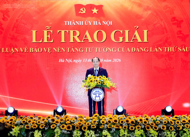 Hà Nội trao 126 giải thưởng Cuộc thi chính luận bảo vệ nền tảng tư tưởng của Đảng- Ảnh 1.