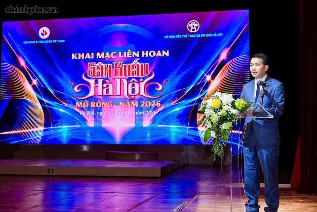 Khai mạc Liên hoan Sân khấu Hà Nội mở rộng năm 2026- Ảnh 1.