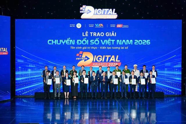 Hà Nội nhận giải thưởng 'Cơ quan nhà nước chuyển đổi số xuất sắc' năm 2026- Ảnh 3.