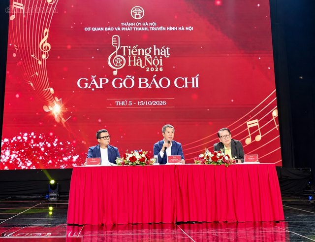 Cuộc thi 'Tiếng hát Hà Nội 2026': Tìm kiếm những giọng ca tài năng, giàu bản sắc- Ảnh 2.