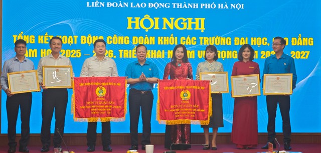 Công đoàn khối các trường Đại học, Cao đẳng Hà Nội: Đổi mới hoạt động, chăm lo tốt hơn cho đoàn viên- Ảnh 2.