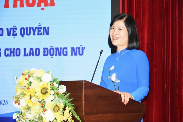 Phát huy vai trò Công đoàn trong chăm lo, bảo vệ quyền lợi lao động nữ- Ảnh 1.