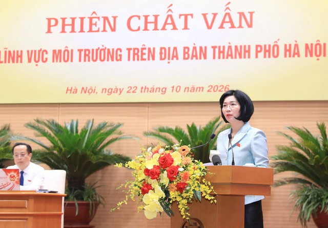 Hà Nội chất vấn về môi trường: Làm rõ trách nhiệm, giải pháp xử lý các điểm nghẽn- Ảnh 1.