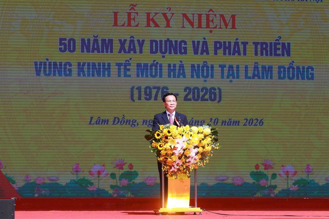 Tự hào 50 năm xây dựng và phát triển Vùng kinh tế mới Hà Nội tại Lâm Đồng- Ảnh 2.