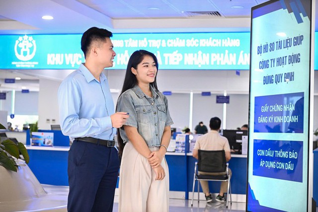 Hà Nội triển khai hệ thống chuyển nhận văn bản điện tử dùng chung với doanh nghiệp- Ảnh 1.