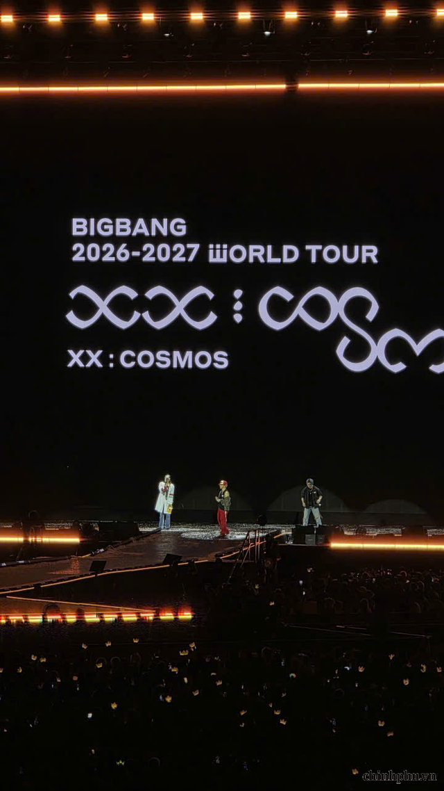 ‘BIGBANG 2026-2027 World Tour tại Hà Nội - XX : COSMOS’ thu hút khoảng 90.000 lượt khán giả - Ảnh 2.