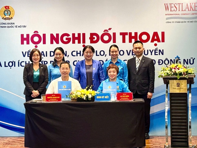 Đối thoại tại nơi làm việc- Hiện thực hóa chính sách thiết thực cho lao động nữ - Ảnh 1.
