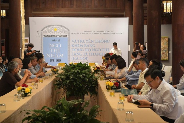 Dòng họ Ngô Thì và di sản khoa bảng đất Thăng Long - Ảnh 1.