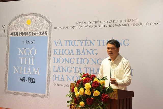 Dòng họ Ngô Thì và di sản khoa bảng đất Thăng Long - Ảnh 2.