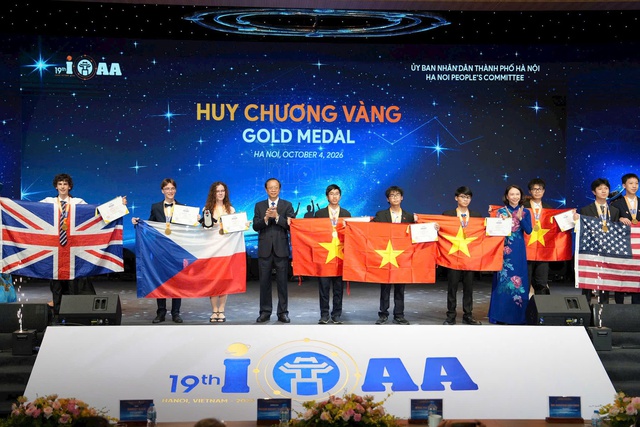 Bế mạc kỳ thi Olympic Thiên văn và Vật lý thiên văn quốc tế 2026 tại Hà Nội- Ảnh 5.