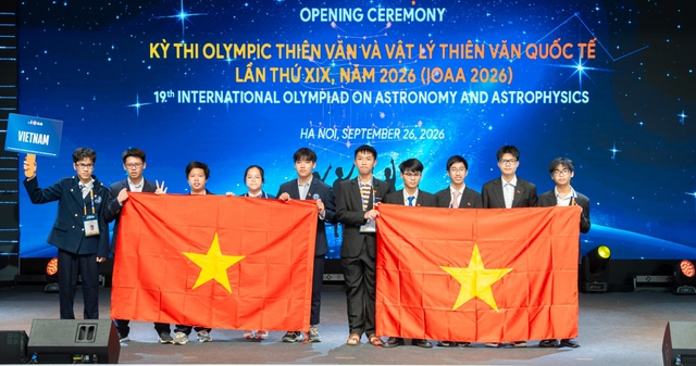 Bế mạc kỳ thi Olympic Thiên văn và Vật lý thiên văn quốc tế 2026 tại Hà Nội- Ảnh 2.