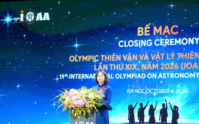 Bế mạc kỳ thi Olympic Thiên văn và Vật lý thiên văn quốc tế 2026 tại Hà Nội- Ảnh 3.