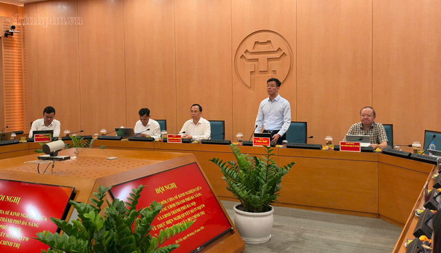 Hà Nội - Đà Nẵng trao đổi kinh nghiệm, hợp tác phát triển KHCN và chuyển đổi số- Ảnh 1.