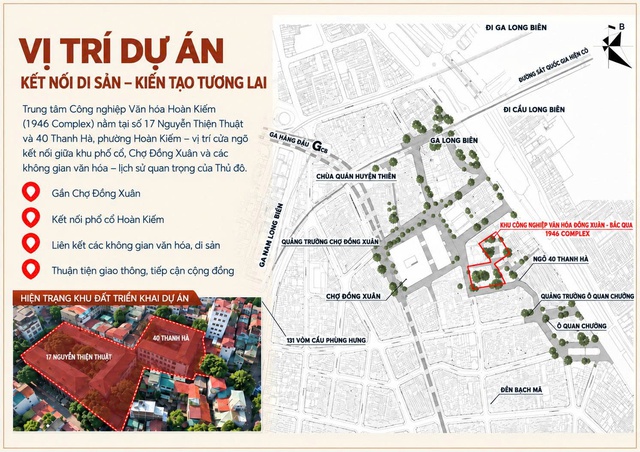 Hà Nội kiến tạo điểm đến văn hóa sáng tạo mới tại khu vực Đồng Xuân - Bắc Qua- Ảnh 2.