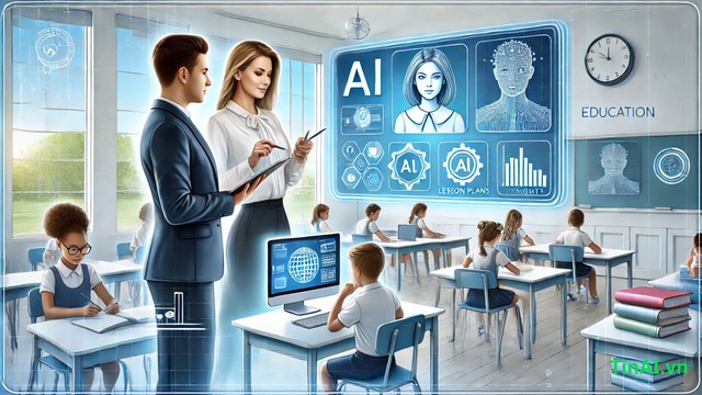 Hà Nội khuyến khích giáo viên sáng tạo, ứng dụng AI trong giảng dạy- Ảnh 1.