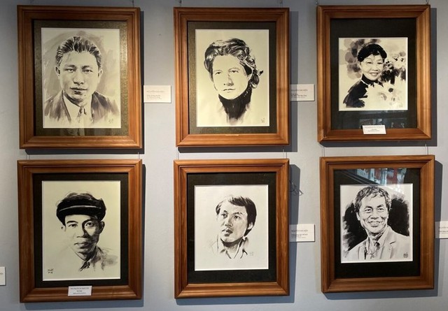 Khai mạc triển lãm mỹ thuật 'Hà Nội trong mắt ai'- Ảnh 1.