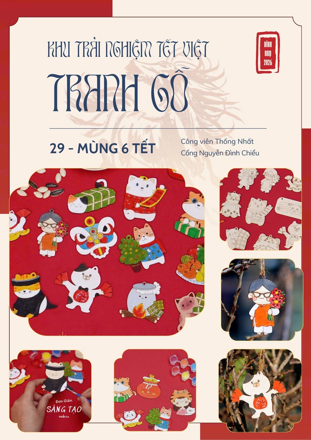 Đậm đà bản sắc dân tộc trong 'Khu Trải nghiệm Tết Việt' tại Hà Nội- Ảnh 1. Đậm đà bản sắc dân tộc trong 'Khu Trải nghiệm Tết Việt' tại Hà Nội- Ảnh 1.