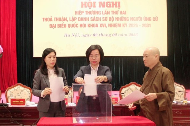 Thông qua danh sách sơ bộ ứng cử viên đại biểu Quốc hội, HĐND TP. Hà Nội- Ảnh 1.