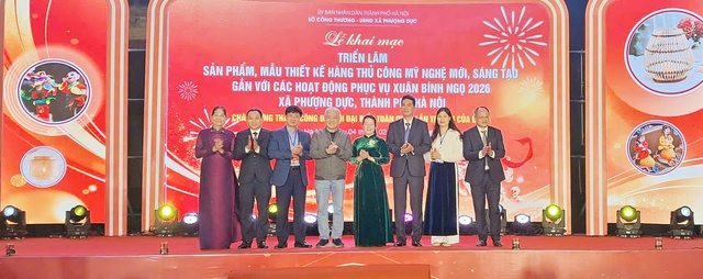 Hội tụ tinh hoa thủ công mỹ nghệ gắn với hoạt động chào Xuân Bính Ngọ 2026- Ảnh 1.