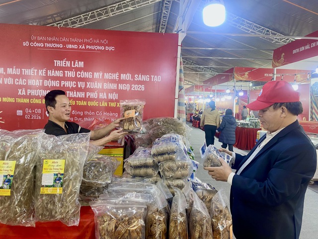 Hội tụ tinh hoa thủ công mỹ nghệ gắn với hoạt động chào Xuân Bính Ngọ 2026- Ảnh 3.