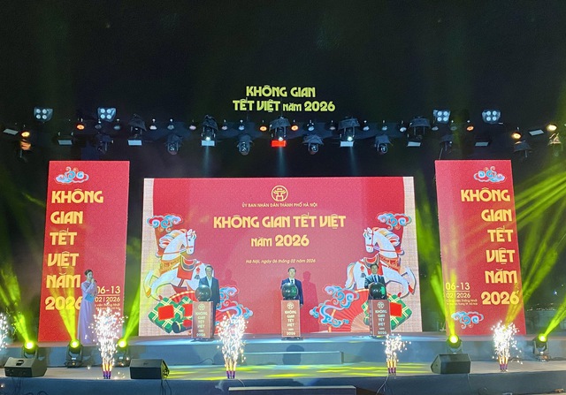 Hà Nội: Khai mạc Chương trình ‘Không gian Tết Việt 2026’- Ảnh 1. Hà Nội: Khai mạc Chương trình ‘Không gian Tết Việt 2026’- Ảnh 1.