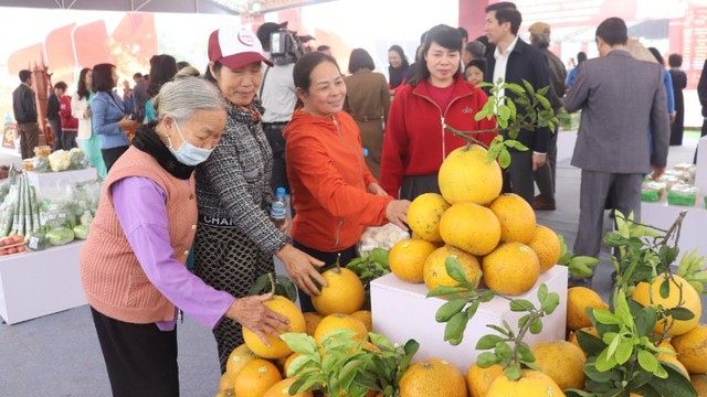 Đưa sản phẩm làng nghề, hình ảnh quê hương Đông Anh đến du khách - Ảnh 1.