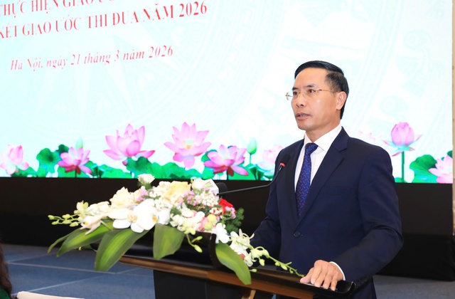 Cụm Thi đua 6 thành phố trực thuộc Trung ương ký giao ước thi đua năm 2026- Ảnh 4.