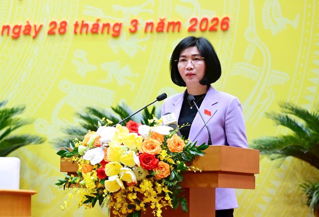 Bế mạc kỳ họp thứ nhất HĐND thành phố Hà Nội khóa XVII- Ảnh 2.