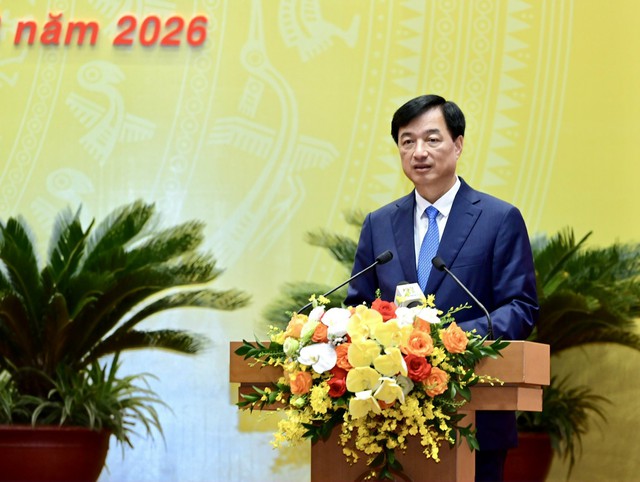 Khai mạc kỳ họp thứ nhất HĐND thành phố Hà Nội khóa XVII, nhiệm kỳ 2026-2031- Ảnh 6.