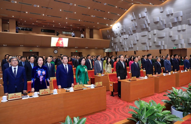 Khai mạc kỳ họp thứ nhất HĐND thành phố Hà Nội khóa XVII, nhiệm kỳ 2026-2031- Ảnh 1.