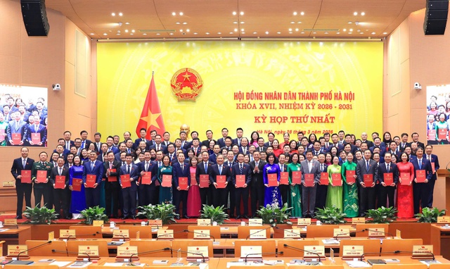 Khai mạc kỳ họp thứ nhất HĐND thành phố Hà Nội khóa XVII, nhiệm kỳ 2026-2031- Ảnh 2.